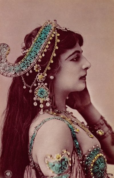 Postcard of Mata Hari by Unbekannt Unbekannt